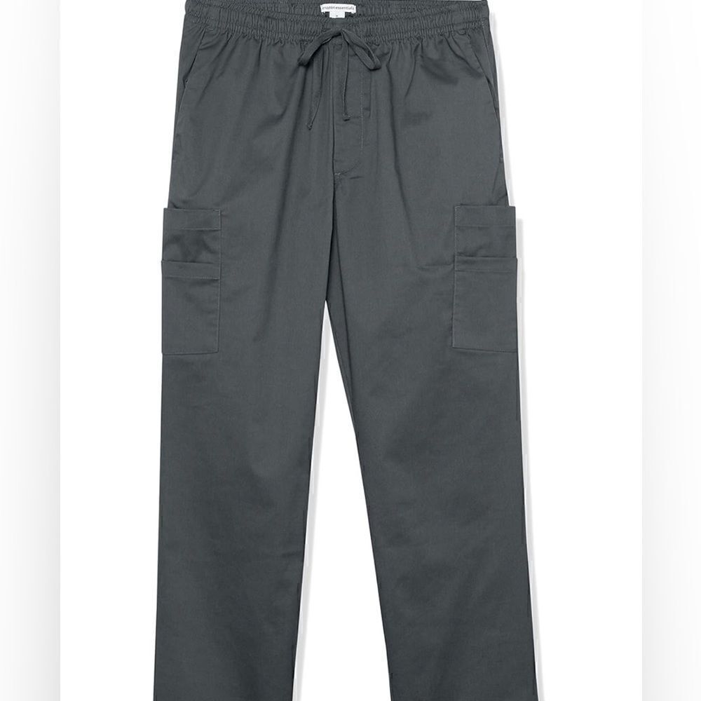 Amazon Essentials Men's Elastic Drawstring Waist Scrub Pant Medium NWOT - Picture 5 of 10